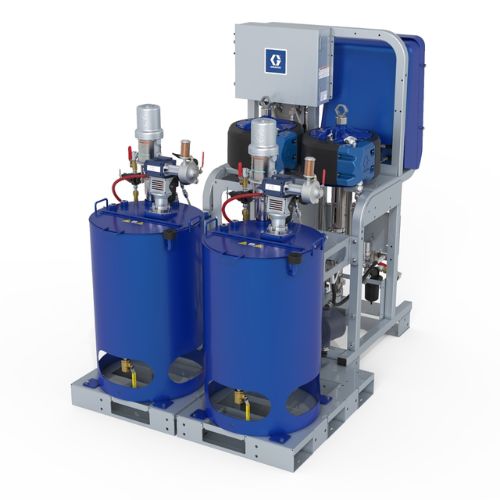 Graco XM Plural Pump - Skid Mount with Heated Hoppers - Image 3