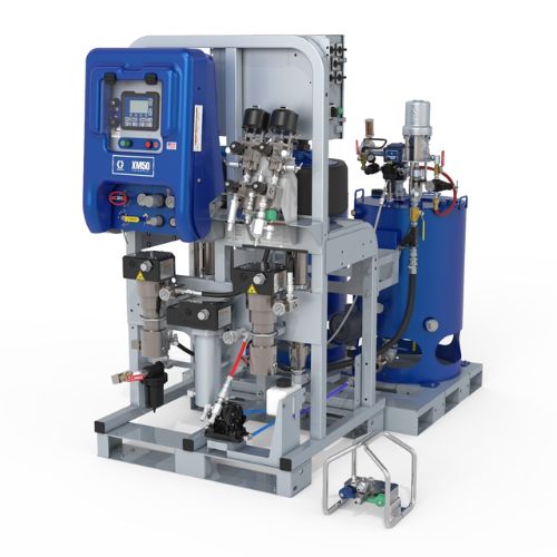 Graco XM Plural Pump - Skid Mount with Heated Hoppers - Image 5